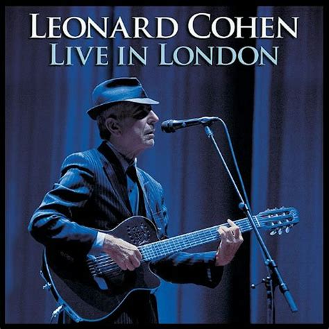 Leonard Cohen LIVE IN LONDON Vinyl Record