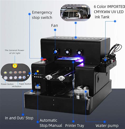 Direct to Film Printing A3 UV DTF Printer