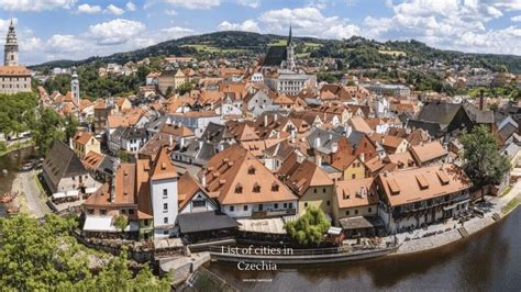 List Of Cities In Czechia | Isolated Traveller