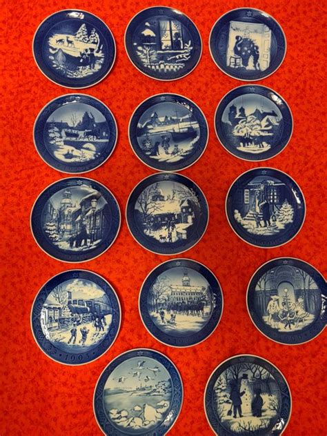 Royal Copenhagen - Christmas plates (14) - Earthenware - Catawiki