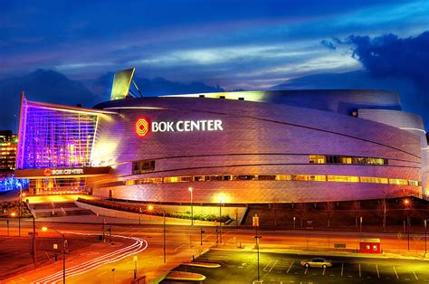 Neon Night - BOK Center - Tulsa Oklahoma Photograph by Gregory Ballos ...