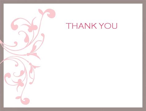 Birthday Thank You Card Template Word - Cards Design Templates