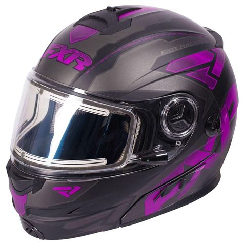 FXR Fuel Modular Elite Helmet With Electric Shield | Snowmobile helmets ...