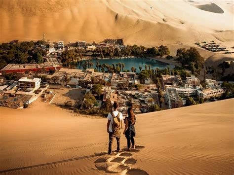 Huacachina: an oasis in the middle of the desert