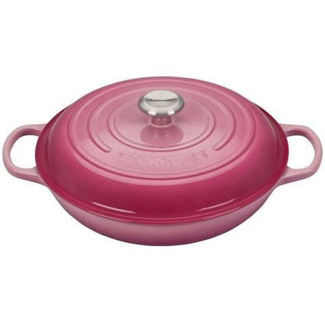 #LeCreuset 3 1/2 QT. Braiser | The enameled cast iron braiser is uniquely designed for maximum ...