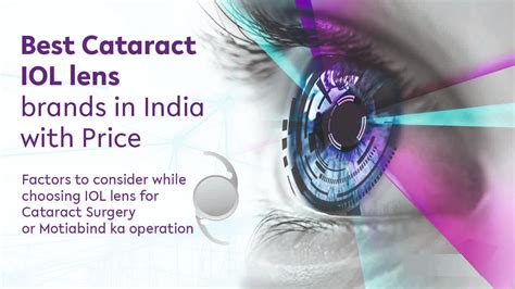 Best cataract IOL lens brands in India with Price - Global Eye Hospital: Treat Yourself at Best ...