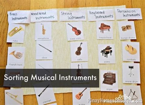 Sorting Musical Instruments | Musicals, Musical instruments, Elementary ...