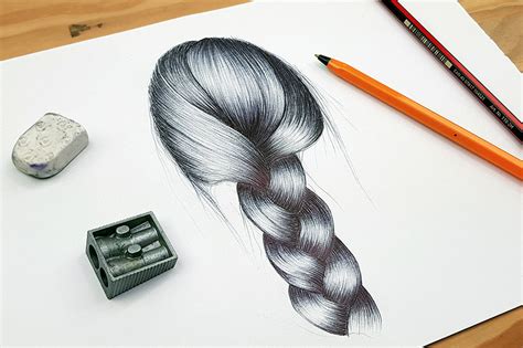 How To Draw Realistic Braids