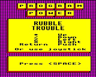 Download Rubble Trouble - My Abandonware