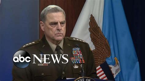 Gen. Mark Milley discusses conclusion of war in Afghanistan – Just News ...