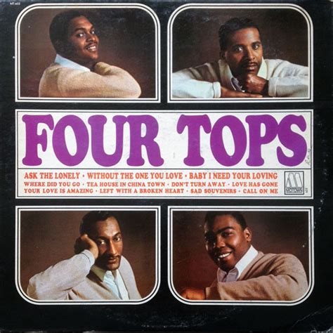 Four Tops – Four Tops – Vinyl (Rockaway Pressing, LP, Album, Mono ...