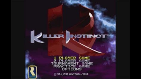 Killer Instinct Snes Complete Soundtracks - YouTube