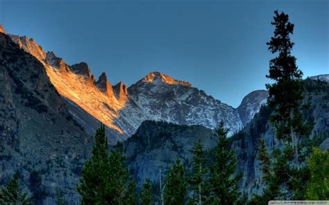 HD Sunrise In Rocky Mountain Np Colorado Wallpaper | Download Free - 55363