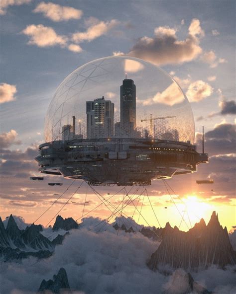 Weekly Design Inspiration #201 | Dystopian art, Fantasy landscape ...