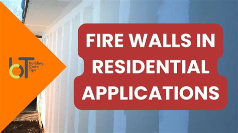 Fire Rated Walls | Residential Applications - YouTube