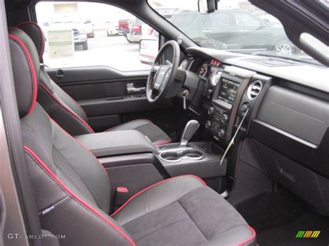 FX Sport Appearance Black/Red Interior 2013 Ford F150 FX4 SuperCab 4x4 ...