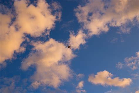 Free Images : cloud, sunset, sunlight, dawn, atmosphere, airplane, plane, dusk, daytime, cumulus ...