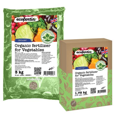 Organic fertilizer for Vegetables – Ecofertis.eu