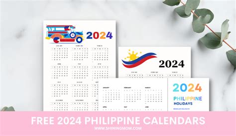 2024 Holidays Philippines Calendar Month - Shel Yolane