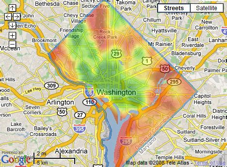 Walk Score launches maps for DC and others – Greater Greater Washington