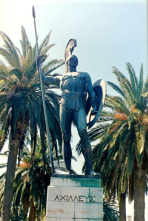 Corfu, Achillion Palace, Achilles photo by marina koskina | Museu de arte, Arte, Armadura medieval