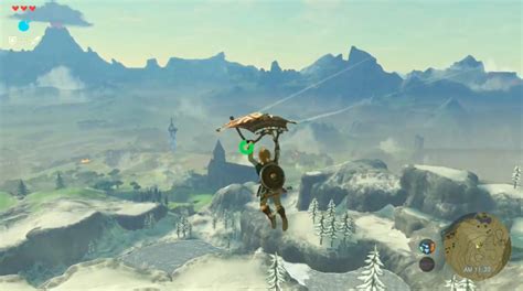 New Zelda: Breath of the Wild Video Shows Link Exploring With Paraglider