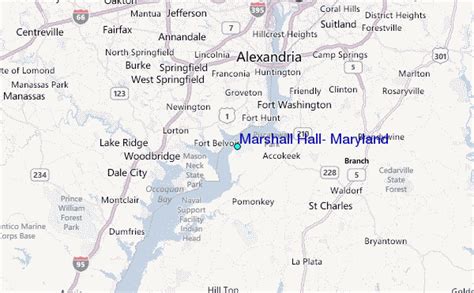 Marshall Hall, Maryland Tide Station Location Guide