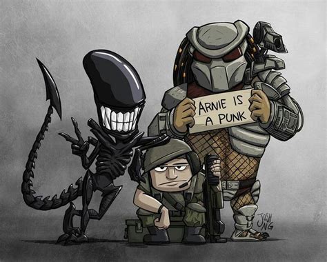 Pin by Jacob Raundahl on Humor | Alien vs predator, Predator alien art, Predator art