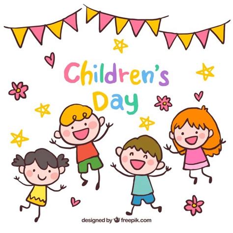 Premium Vector | Happy childrens day illustration | Happy children's ...