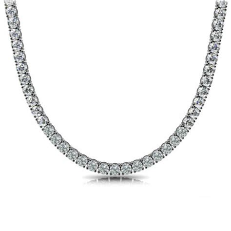 13 Carat Moissanite Tennis Necklace - Raven Fine Jewelers