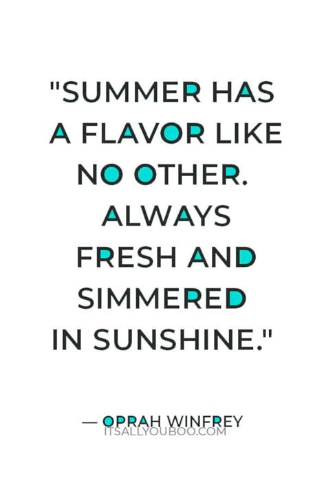 36 Hello Summer Quotes to Welcome the First Day of Sunshine