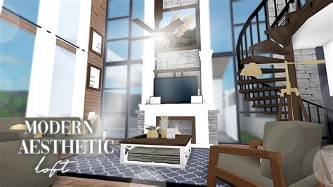 Aesthetic Loft Aesthetic Bloxburg House Ideas