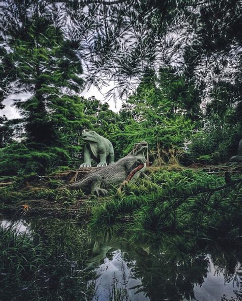 Crystal Palace Park Dinosaurs Receive Historic England Protection