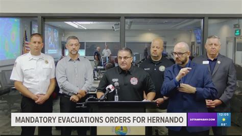 Mandatory evacuation orders issued for Hernando County | wtsp.com