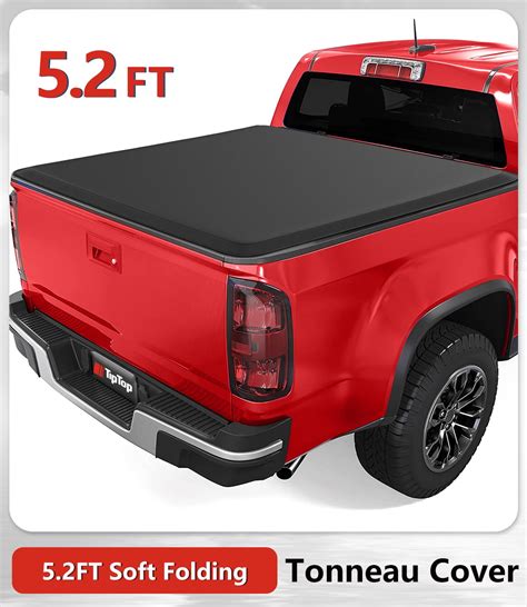 Tiptop Soft Folding Tonneau Cover Truck Bed For 2015-2023 Chevy ...