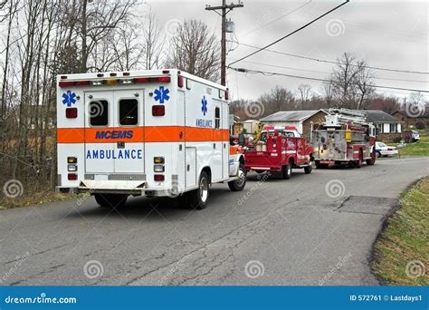 Ambulance Rescue stock image. Image of truck, accident - 572761