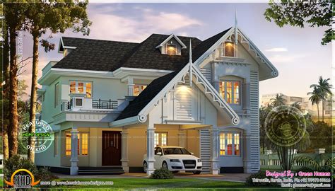 Awesome European style house in Kerala | Home Kerala Plans