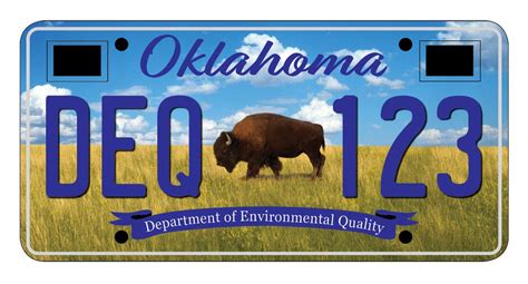 Oklahoma drivers like customized plates with bison, and now they have ...