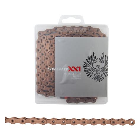 - CHAIN SRAM EAGLE XX1 12s COPPER 126L HOLLOWPIN POWERLOCK #16703