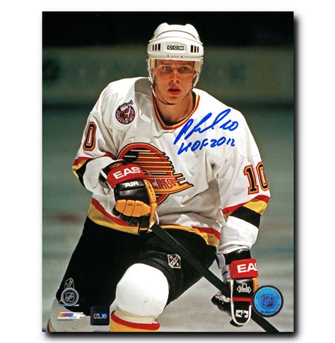 Pavel Bure Vancouver Canucks Autographed Close-Up 8x10 Photo | CoJo Sport Collectables Inc.