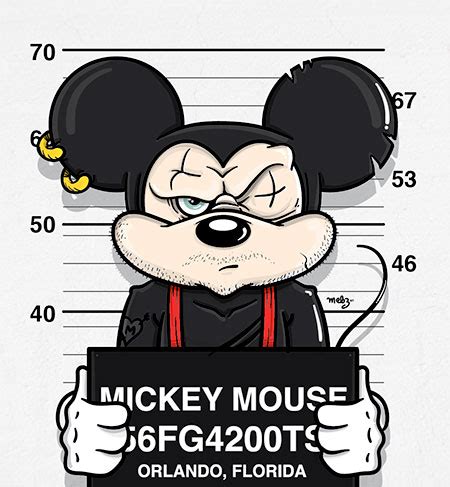 Disney Mugshots