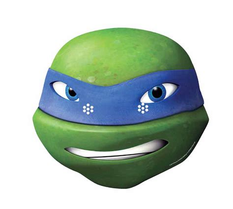 Leonardo Teenage Mutant Ninja Turtles Single Card Face Mask. Available now at Starstills.com