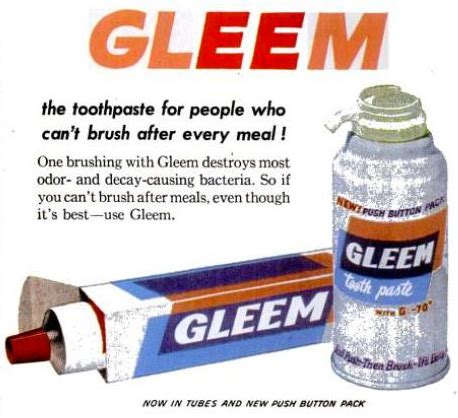 Re: Deskey’s Gleem Toothpaste Packaging - BEACH