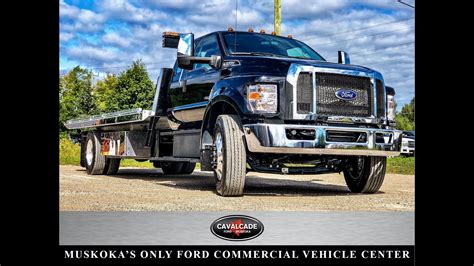 2021 Ford F-650 Super-cab | Tow Truck | Full Recovery | Flatbed | 6.7L V8 Diesel 300 hp - YouTube