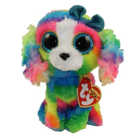 Claires Ty Beanies Girls Ty Beanie Boo Small Lola The Dog Plush Toy - Walmart.com - Walmart.com