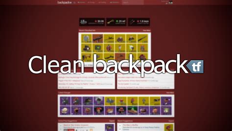 Clean Backpack.tf | Userstyles.org