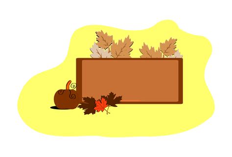 Thanksgiving With Pumpkin & Leaves Clip Art at Clker.com - vector clip art online, royalty free ...