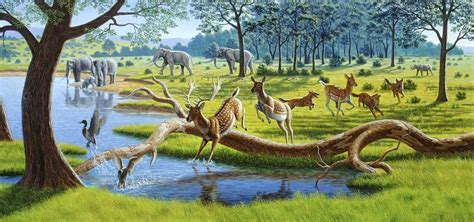 Pleistocene Animals, Artwork Photograph by Mauricio Anton - Pixels