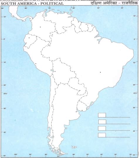 Political Map of South America PDF - Countries, Capitals - AglaSem