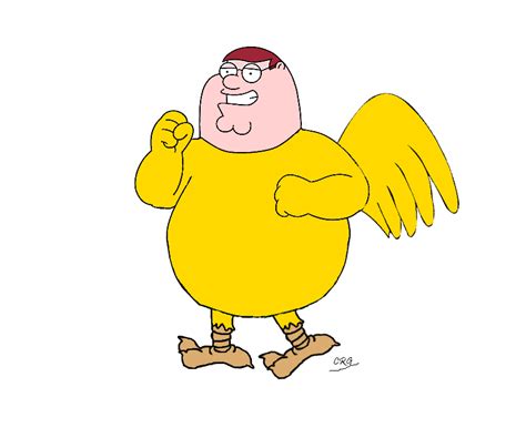 Peter Griffin - Chicken by catsrgreat on DeviantArt